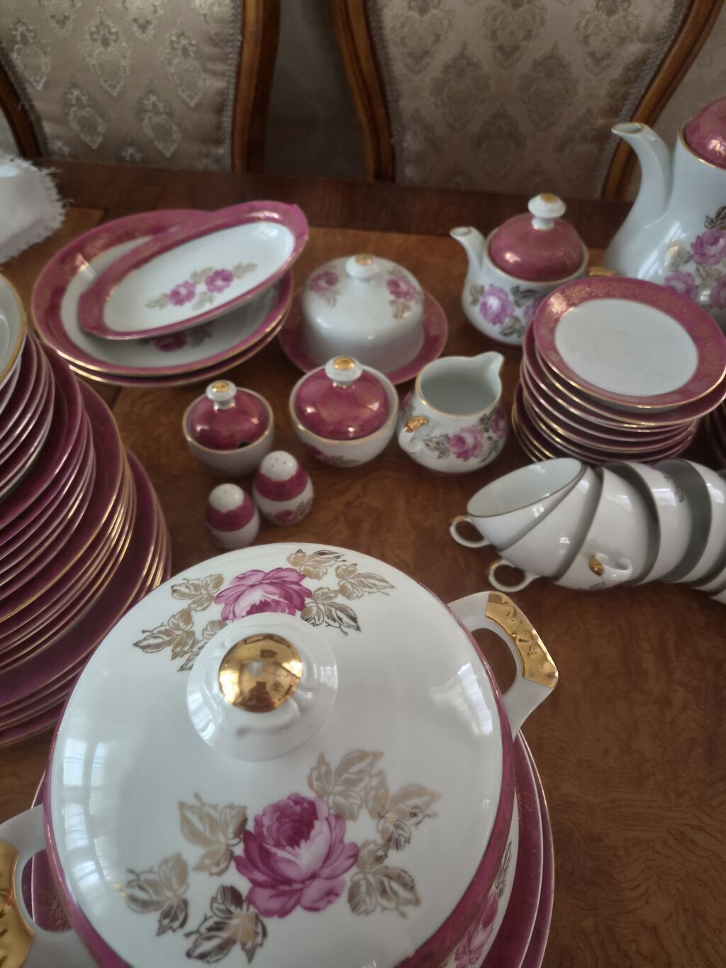 Nahar dəsti, rəng - Ağ, Farfor, Almaniya — Mallar, Bakı (2)