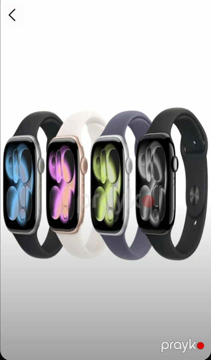 Apple Watch Series 11 Aluminum Jet Black 46mm — Ağıllı saatlar və biləkliklər, Bakı (4)