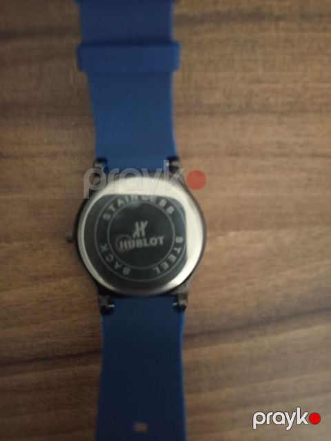 Məhsul: Hublot dizaynlı kişi qol saatı - Mexanizm: Kvars (Quartz) -