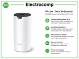 TP-Link Deco E4 (AC1200 Whole Home Mesh Wi-Fi Unit) — ElectroComp — Computers & Laptops