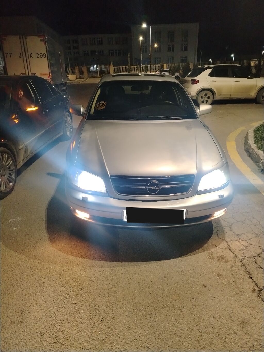 Opel Omega B sedan – gümüşü rəng Texniki xüsusiyyətlər və təchizat: - — Avtomobillər, Xırdalan (4)