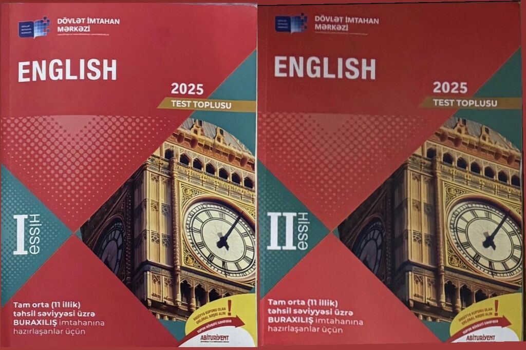 İngilis dili Testlər 11-ci sinif, DİM, 1-ci hissə