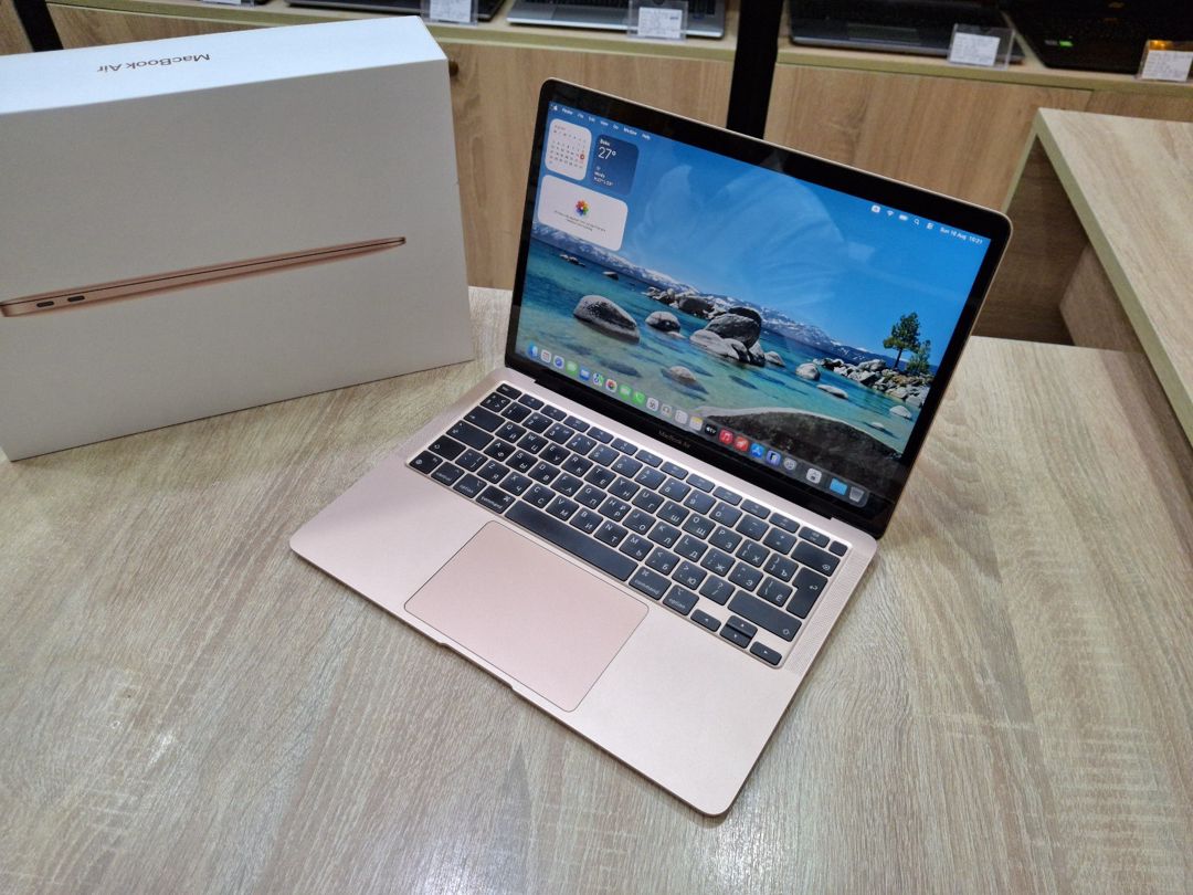 Apple Macbook M1 Air 8/256 90% pil — Elektronika, Bakı