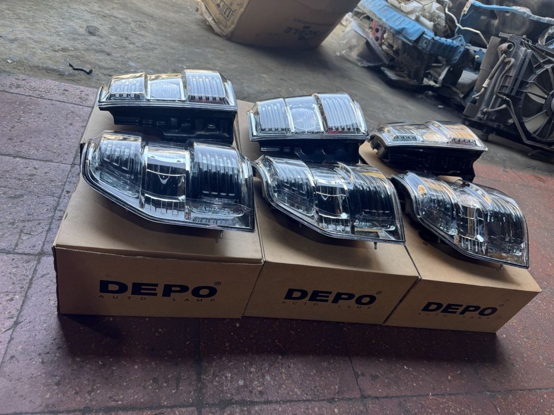 Mitsubishi Pajero 2007–2022 arxa stop lampası (komplekt, Depo) — Avtomobil işığı, Bakı (3)