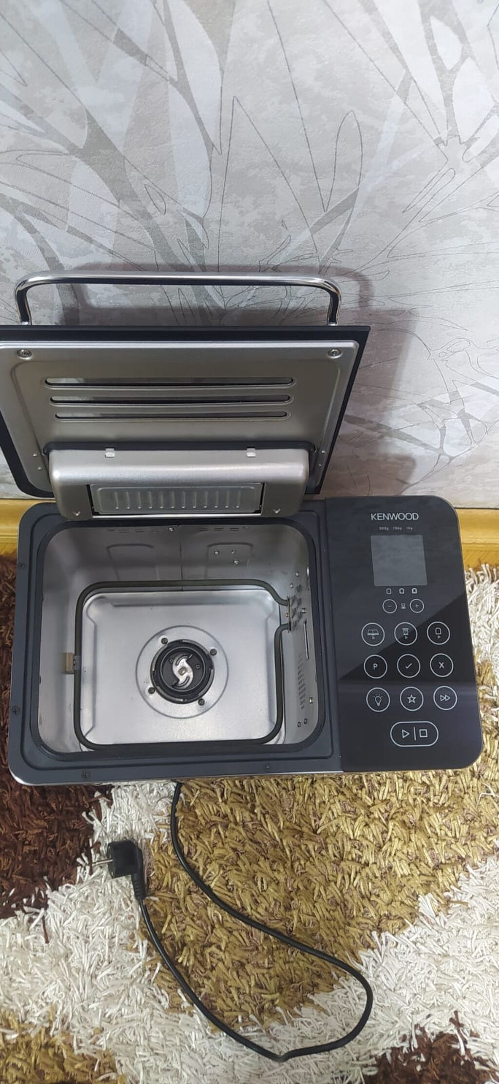 Kenwood BM450 çörəkbişirən aparat - 20 proqram: ağ, qara, kəpəkli — Mətbəx texnikası, Bakı (3)