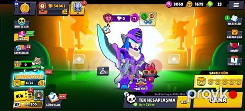 Brawl Stars hesabı 54min kupa 104 karekter 32 prestij ideal hesab Ay — Sumqayıt