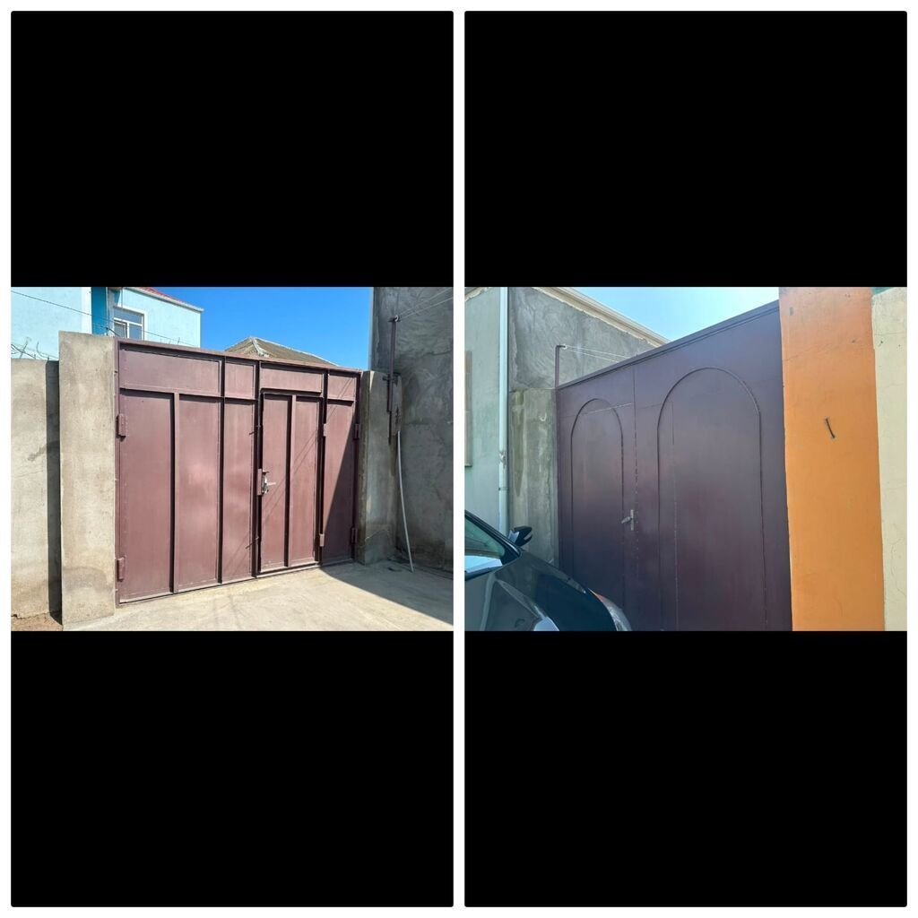 RR Darvaza - Material: metal - Rəng: tünd qəhvəyi - Konstruksiya: iki — Mallar, Bakı