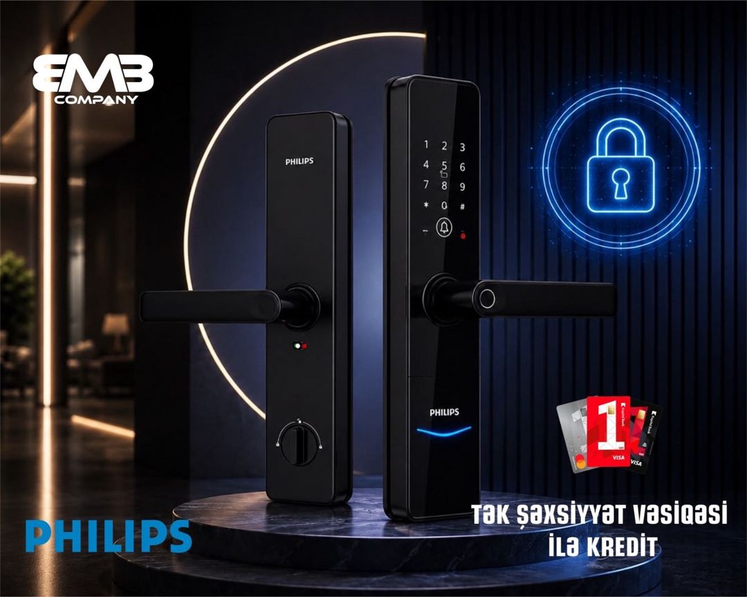 Philips Smart kilid DDL603E-5HWS — Elektronika, Bakı