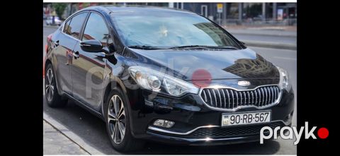 Kia Cerato (Forte) sedan, qara rəng — Bakı