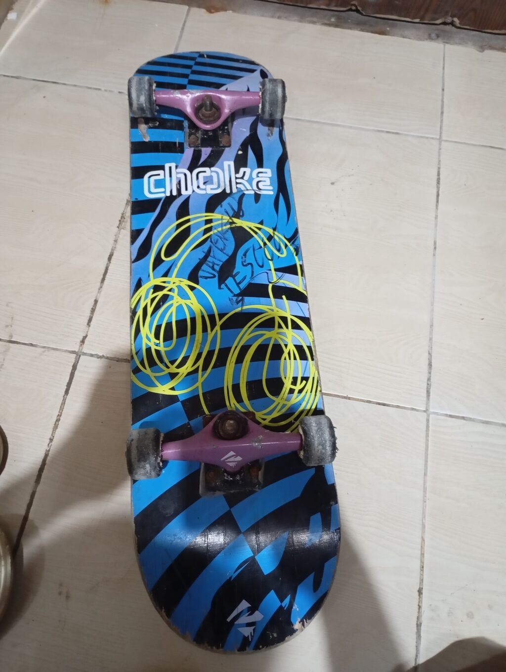 Skateboard – Choke dizaynlı heç bir problemi yoxdur - Marka/dizayn