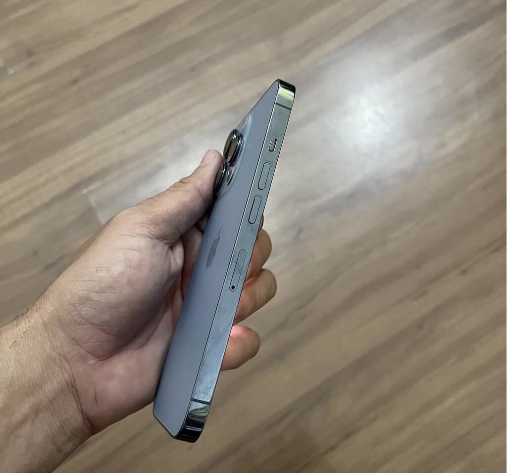 IPhone 13 Pro, 256 GB, Sierra Blue, Zəmanət, Simsiz şarj, Face ID — Apple iPhone, Bakı (2)