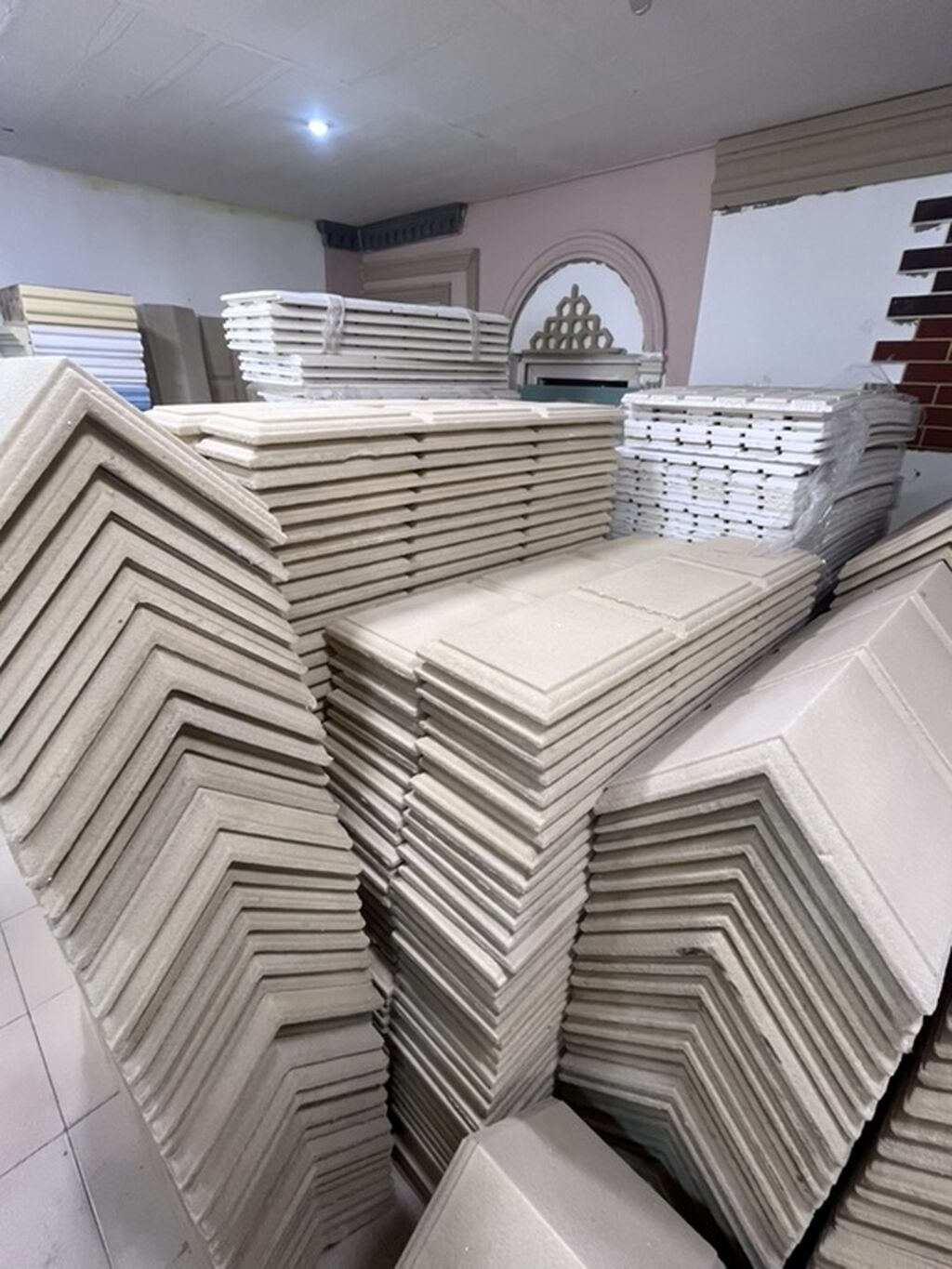 Dekorativ fasad və interyer üçün hazır beton/daş panellər və — Mallar, Novxanı (3)
