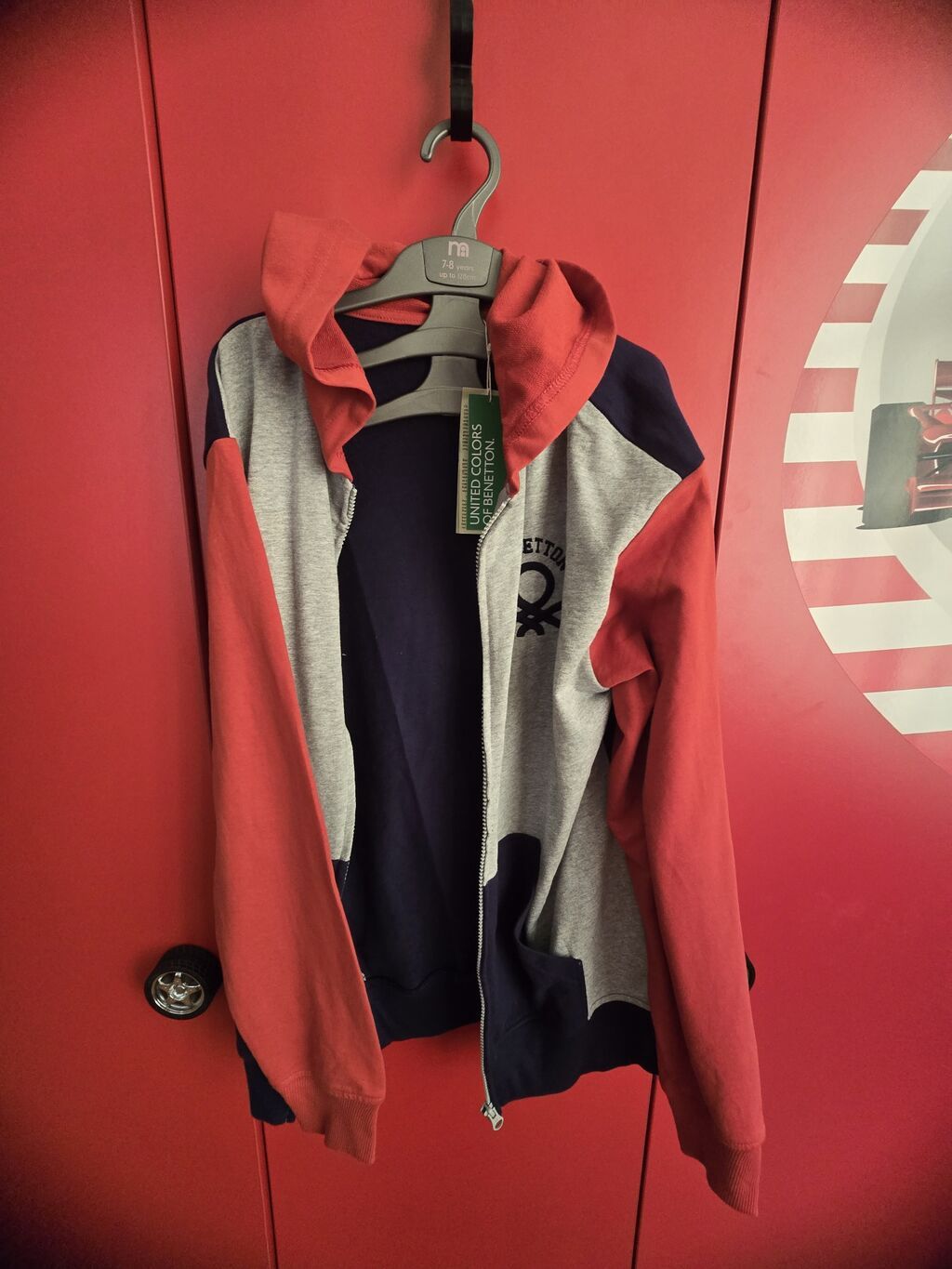 Jaket, Uniseks, 6 - 9 ay, Benetton — Jaketlər, Digah (4)