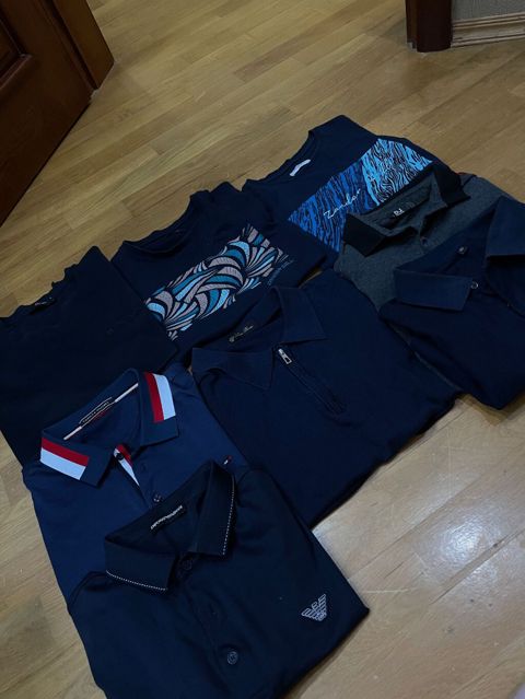 Kişi geyim dəsti — kostyum, bluza