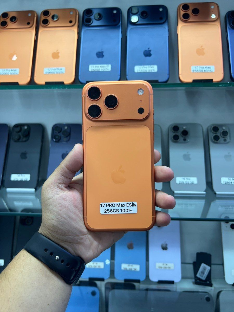 Apple iPhone 17 Pro Max Cosmic Orange 256GB/12GB — Mallar, Bakı
