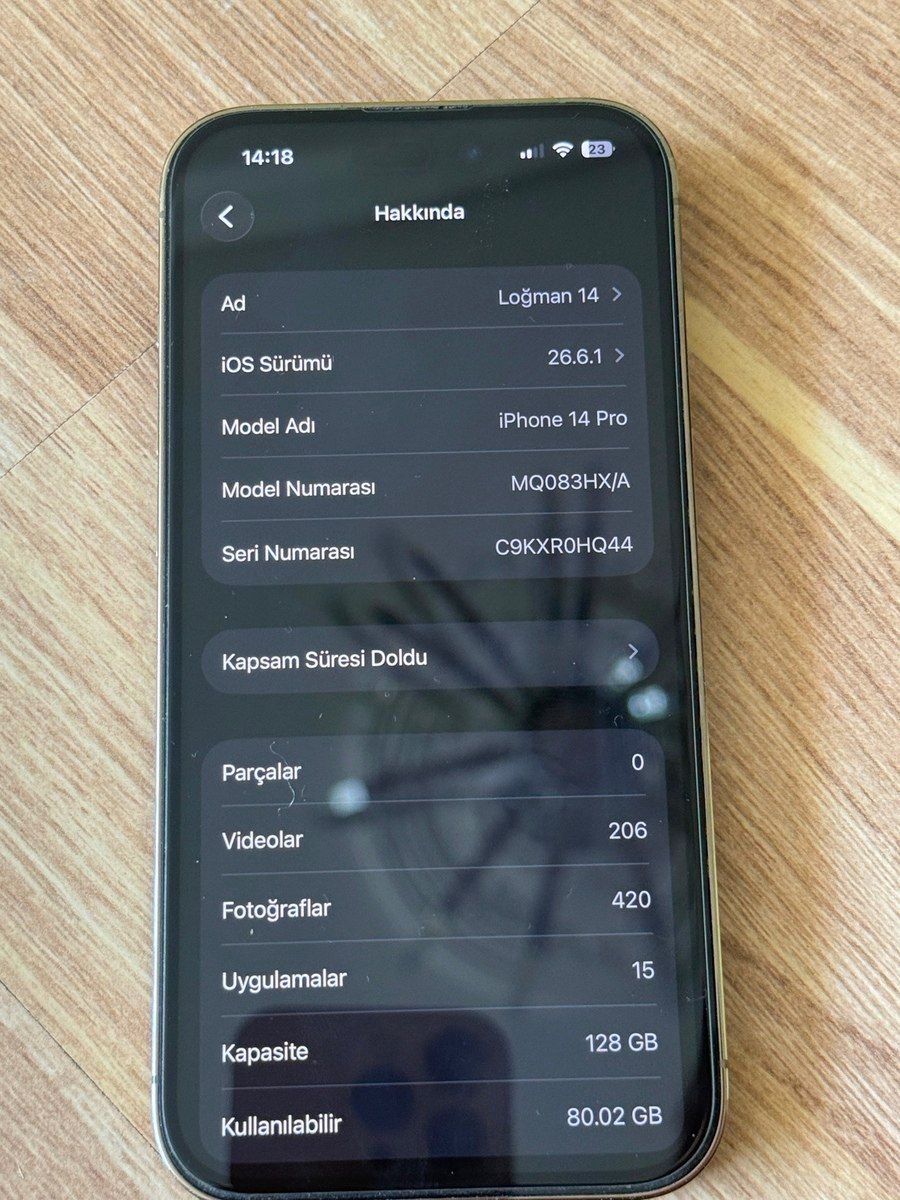 Apple iPhone 14 Pro Gold 128GB/6GB — Telefonlar və qadjetlər, Bakı (3)