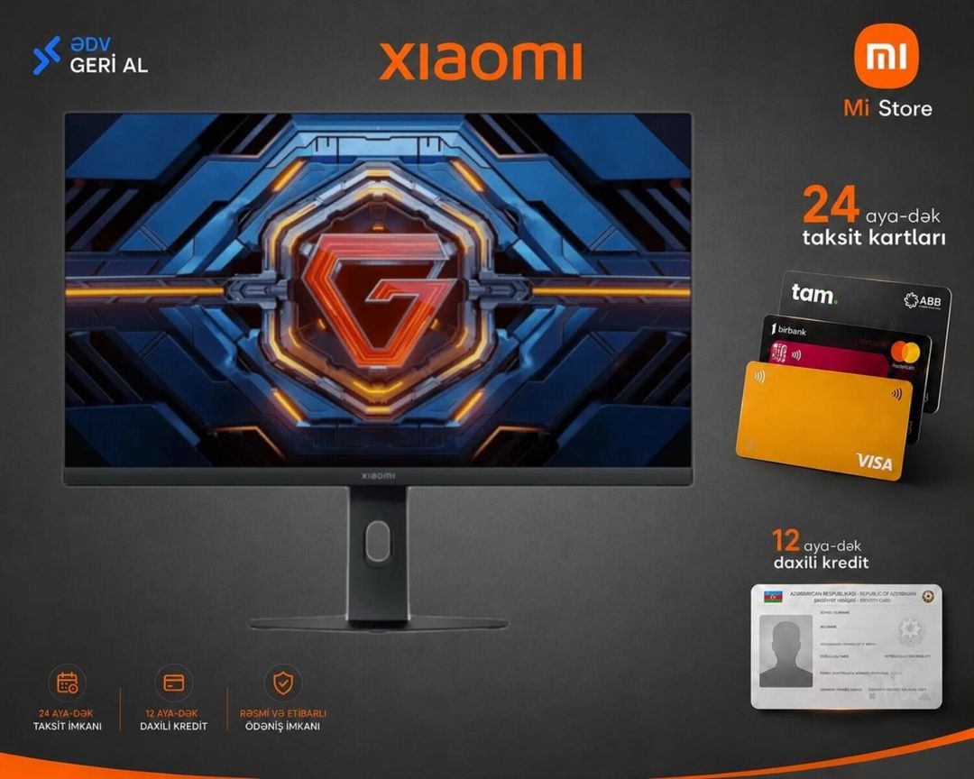 Monitor Xiaomi Gaming Monitor G24i — Elektronika, Bakı