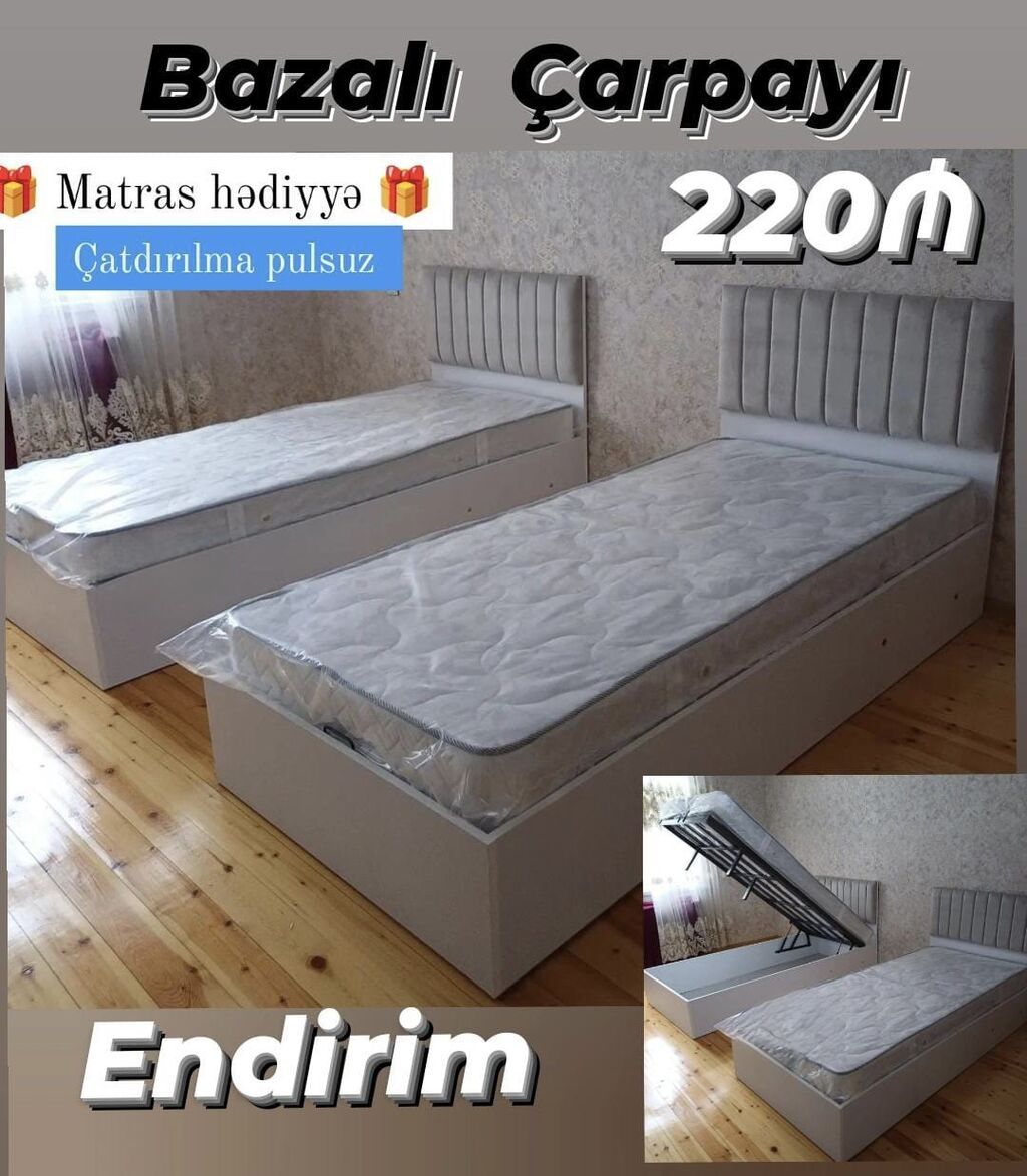 Yeni, Təknəfərlik çarpayı, Bazalı — Mebel, Mehdiabad