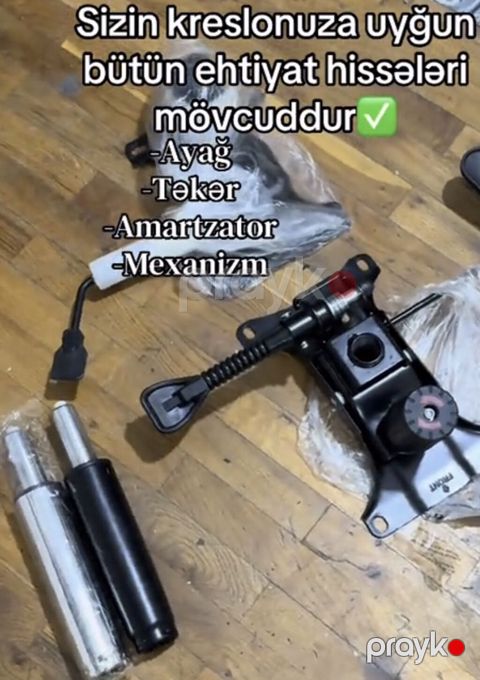 Ofis kreslosu üçün ehtiyat hissələri komplekti