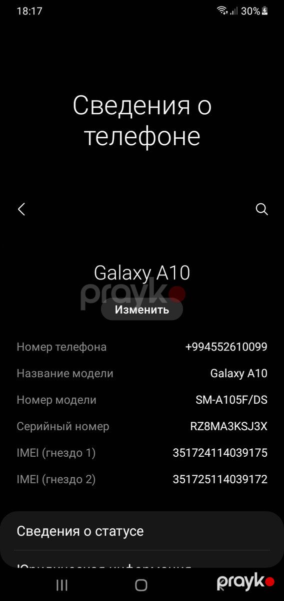 Samsung Galaxy A10 Black 32GB/2GB — Smartfonlar, Bakı (4)