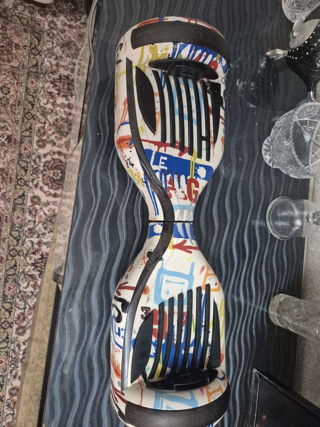 Elektrik hoverboard (özünü-tarazlayan skuter) - Təkər ölçüsü — Mallar, Saray (4)