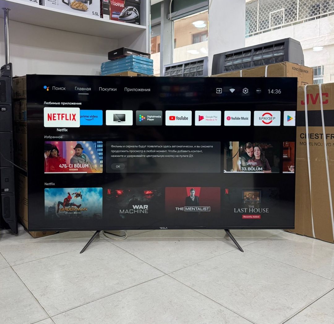 Televizor Tesla 65 Smart — Elektronika, Bakı