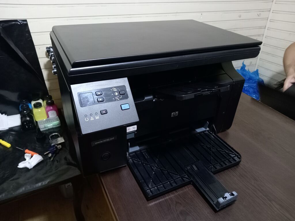 HP LaserJet M1132 MFP – çoxfunksiyalı qara‑ağ lazer cihazı - 3‑ü — Elektronika, Digah