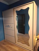 İşlənmiş, 2 qapılı, Güzgülü, Kupe, Düz dolab — Furniture
