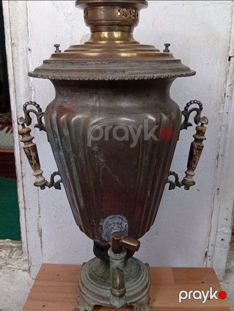 Qədim samovar, 1870 il, Mis