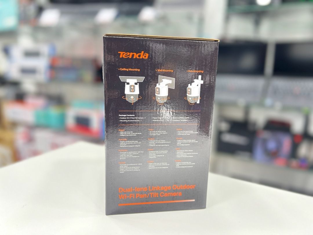 Tenda Dual-lens Linkage Outdoor Wi-Fi Pan/Tilt Cam — Təhlükəsizlik sistemləri, Bakı (4)