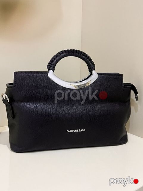 Qadın əl çantası "FASHION & BAGS", qara rəng