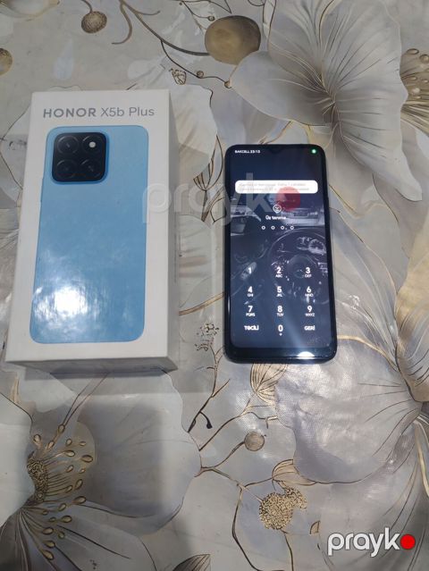 Honor X5b Plus, 128 GB, rəng - Qara, Barmaq izi