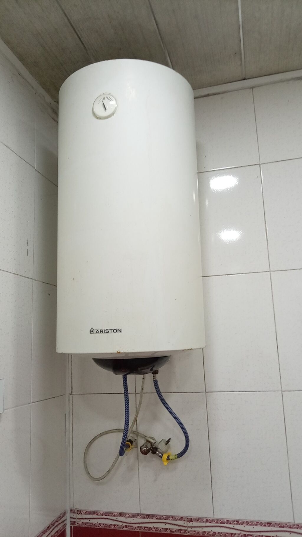 Ariston elektrik su qızdırıcısı (şaquli, silindrik model) - Brend — Elektronika, Xırdalan