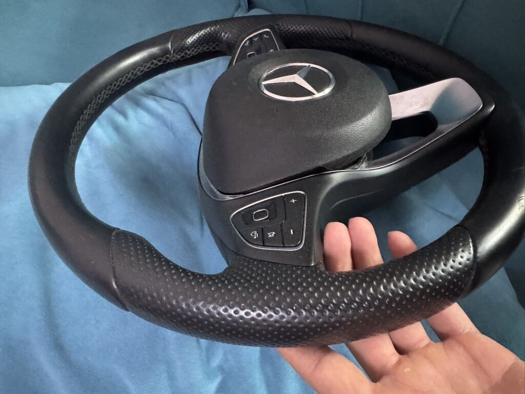 Mercedes-Benz sükan çarxı – orijinal - Model: 3-şüalı Mercedes-Benz — Ehtiyat hissələri, Qobu (4)