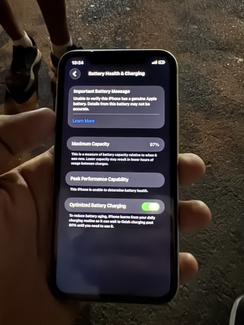 IPhone 11, Ağ, Face ID — Apple iPhone, Bakı (3)