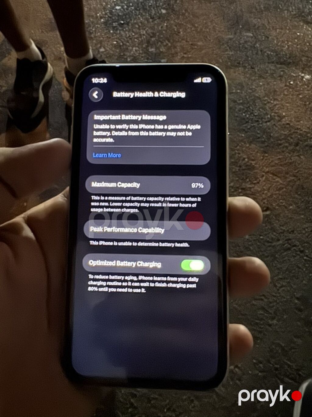 IPhone 11, Ağ, Face ID — Apple iPhone, Bakı (3)