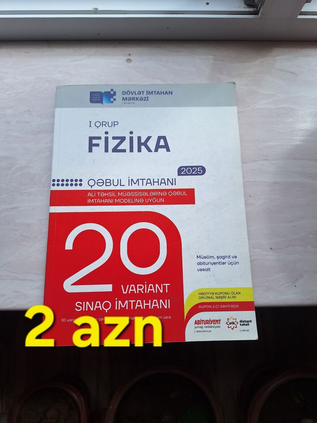 Dərs və imtahan hazırlığı üçün kitablar toplusu 1) 100 Sınaq İmtahanı — Kitablar və jurnallar, Bakı (10)
