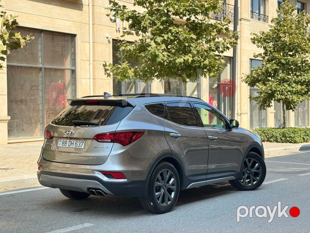 Hyundai Santa Fe, 2.0 L, 2018 il, 195 900 km — Avtomobillər, Bakı (8)