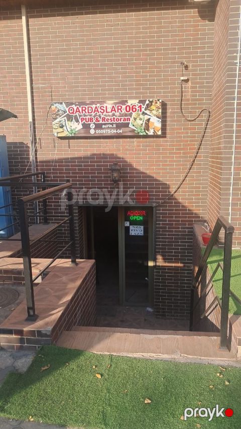 Qardaşlar 061 – Pub & Restoran üçün hazır obyekt - Yeraltı — Bakı
