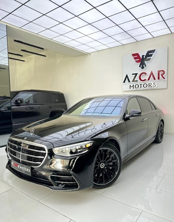 Mercedes S 500 4MATIC, 2023 il, 41000 km — Avtomobillər, Bakı (4)