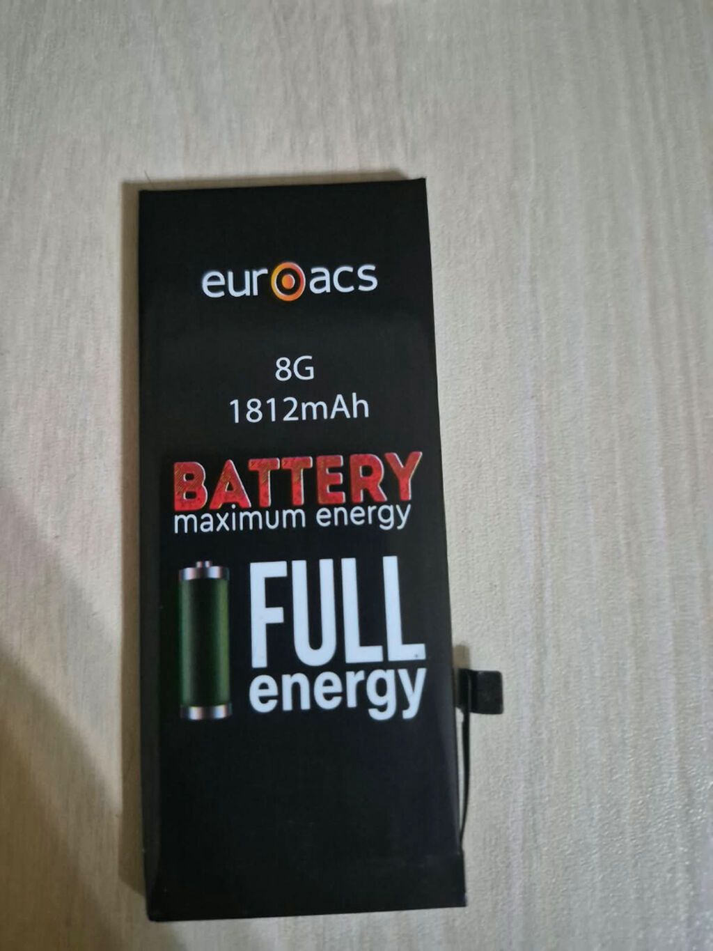 iPhone 8 batareya Euroacs 1812 mAh - 1