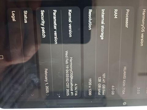 Huawei MatePad SE planşet Texniki göstəricilər: - RAM: 6 GB - Daxili — Bakı