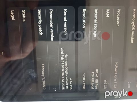 Huawei MatePad SE planşet Texniki göstəricilər: - RAM: 6 GB - Daxili — Bakı