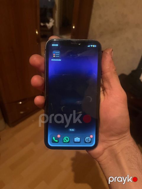 IPhone 11, 64 GB, Qara, Face ID