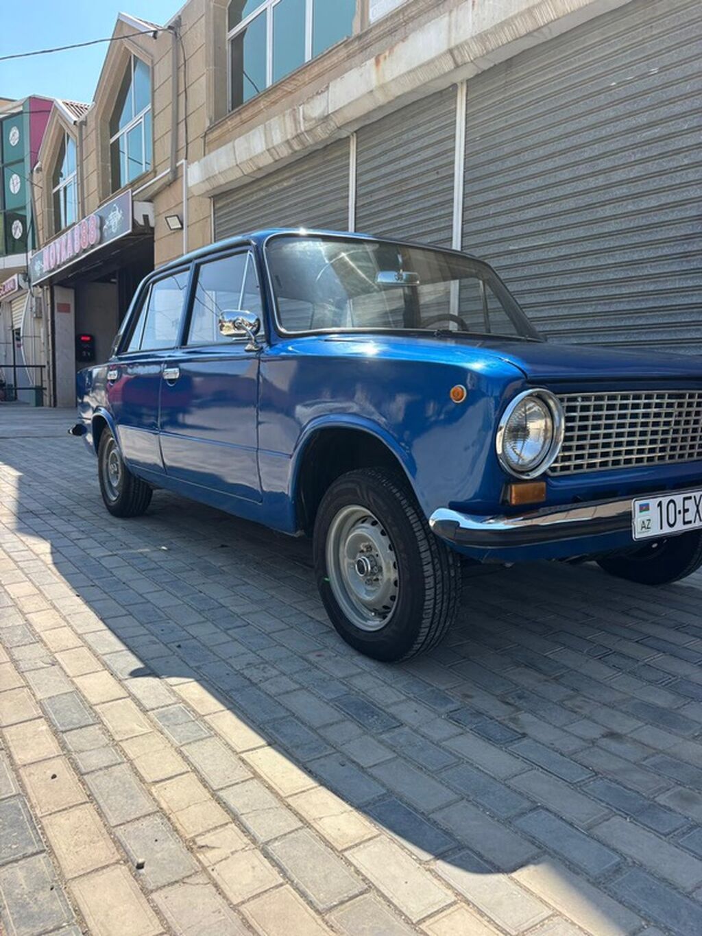 VAZ 21011, mavi rəng, sedan kuzov. Xüsusiyyətlər: - Klassik dairəvi — Avto, Şirvan (3)