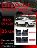 Toyota Prado 120 arxa palçıqlıqlar — Cəliloğlu