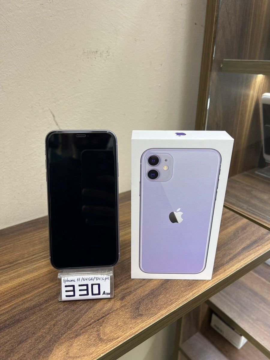 Apple iPhone 11 Purple 64GB/4GB — Mallar, Bakı (2)