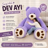 🐻 340 sm Nəhəng Teddy Ayı💜 📏 Hündürlüyü: 340 sm (3 metr 40 sm) ⚖️ — Игрушки