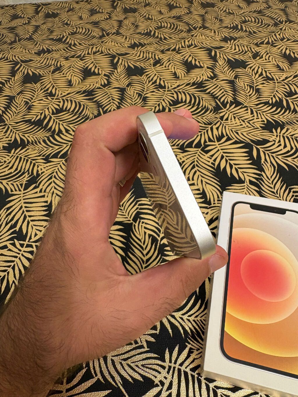 IPhone 12, 128 GB, Ağ, Barmaq izi, Simsiz şarj, Face ID — Apple iPhone, Bakı (4)