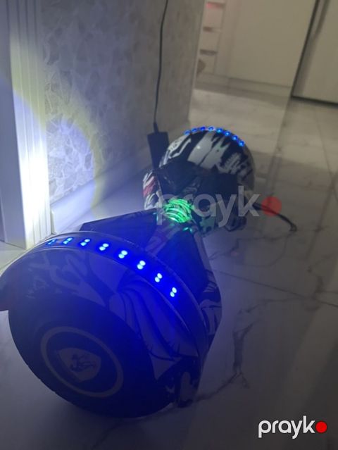 Qrafiti dizaynlı balans skuter (hoverboard) - 6.5" təkərlər, yanlarda — Bakı